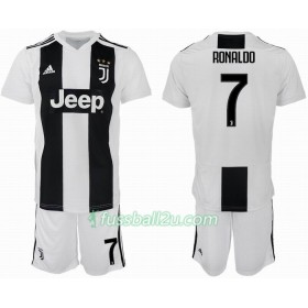 Günstige Fußballtrikots Juventus Ronaldo 7 Kinder Heimtrikot 2018/19
